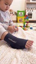 CoolnCalm™ Toddler Cooling Booties – 360° Cold Compression Foot Wraps for Eczema Relief